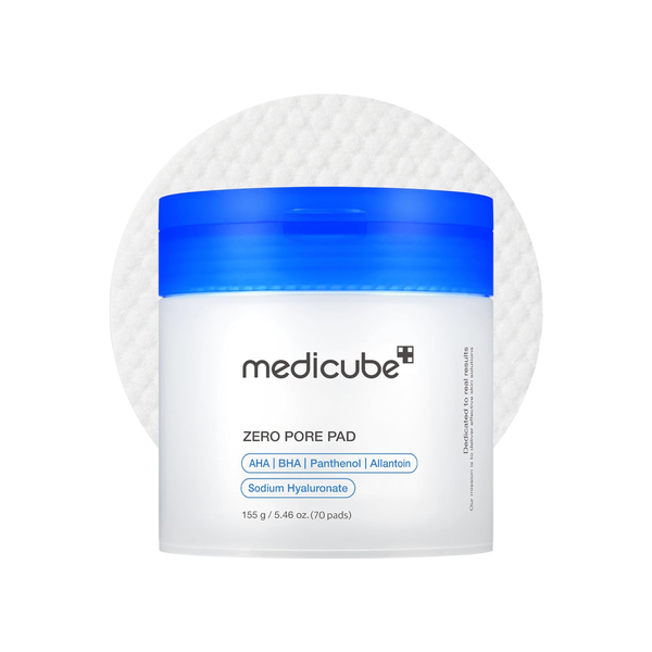 medicube Zero Pore Pads 2.0 exfoliating toner pads jar