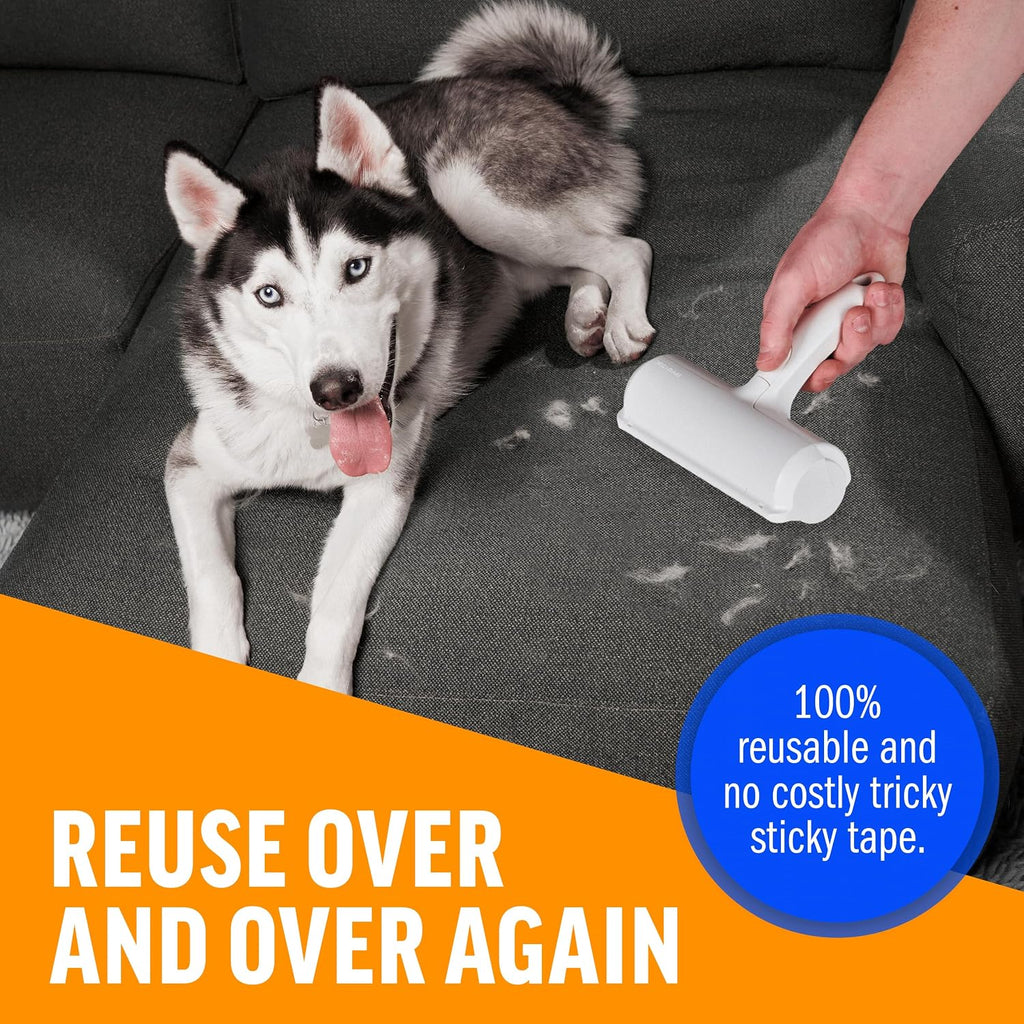 ChomChom Roller reusable lint and pet hair remover, no refills needed