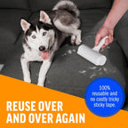 ChomChom Roller reusable lint and pet hair remover, no refills needed