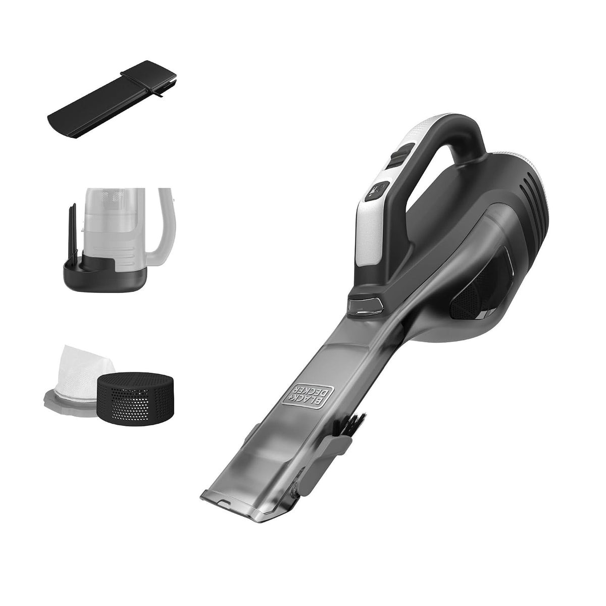 BLACK+DECKER Dustbuster Reveal cordless hand vacuum with attachments
