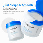 medicube Zero Pore Pad dual-texture swipe pad